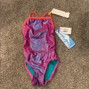 The Finals Girls Cobra Foil Pink Teal One Piece